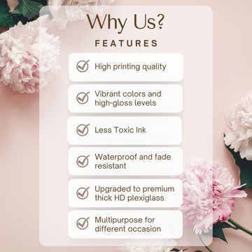 Uniqicon Mothers Day Gifts Mother in Law Gifts for Mom Thankgiving Gifts Custom Acrylic Photo Frame Plaque Desk Decorative Sign Present for Home Room Office - uniqicon