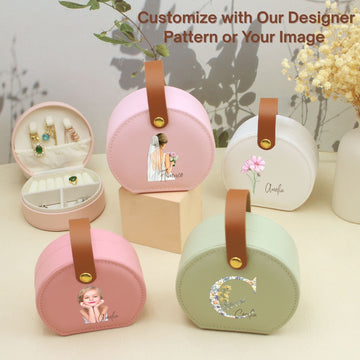 Personalised Small Jewellery Box,Holiday Travel Essentials Presents Organiser Gift,Travel Small Organiser Gift,Holiday Essentials Presents