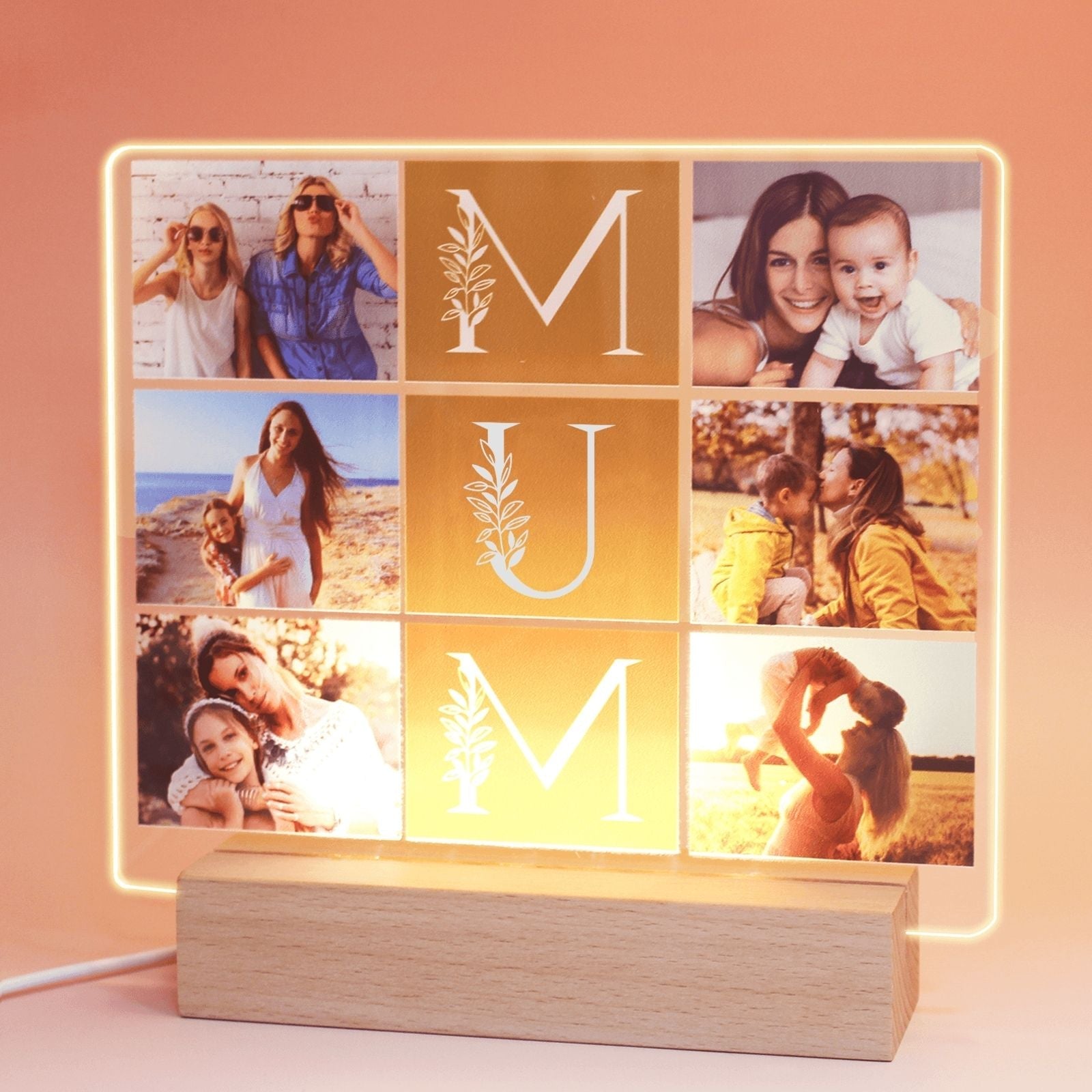 uniqicon Spotify Plaque QR Code music Acrylic picture frames Birthday Personalized Gifts for boyfriend women him sister - uniqicon